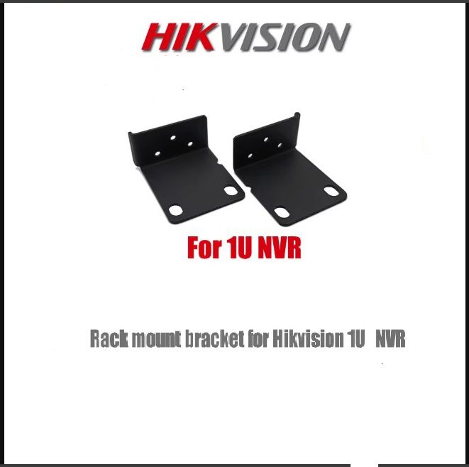 Hikvision Rack Ears Bolts Rack Mount Bracket Kit for Hikvision 1U DVR/NVR