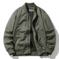 【Solo Yolo】Pilot Pure Cotton Coat Men's Spring and Autumn Loose plus Size Top Leisure Cargo Baseball Collar Men's Functional Jacket.