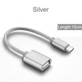 USB Type C OTG Adapter Cable for Huawei Honor 10 20 30 50 60 P20 P30 P40 P50 Pro Lite Mate 10 20 30 40 Pro USB-C OTG Converter. 