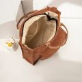 Corduroy Tote Bag for Women Shoulder Bags 2023 Designer Handbags Sturdy Metal Buckle Shopper Messenger School Bag Crossbody Bags.