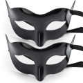Men's Half Face Mask Zorro Masquerade Adult Performance Half Face Handsome Halloween Masks. 