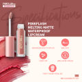 PINKFLASH Melting Matte Waterproof Lipcream - N05 Cookies (PF-L01. 