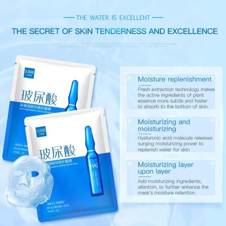 Hyaluronic%20Acid%20Face%20Sheet%20Mask%20Collagen%20Whitening%20Korean%20Beauty%20Facial%20Moisturizing%20Skin%20Care%20Mascara%20Masker%20Maske%20Facemask%20-%20Image%203