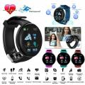 D18 Smartband IP68 Waterproof Heart Rate Monitor Fitness Tracker Watches. 