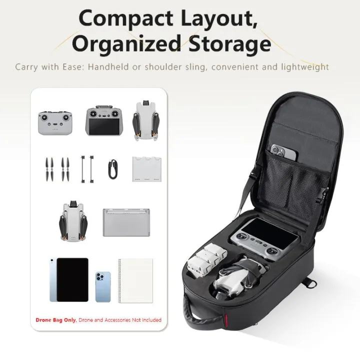 STARTRC%20Carry%20Hard%20Shell%20Shoulder%20Storage%20Bag%20For%20DJI%20Mini%204%20Pro%20/%20Mini%203%20Pro%20/%20Mini%204K%20/%20Mini%202%20SE%20(Black)%20-%20Image%207