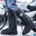 Waterproof Rain Shoe Protector Cover Reusable Non-Slip Boot Covers for Motorcycle Cycling & Outdoors Unisex 1 Pair Black.