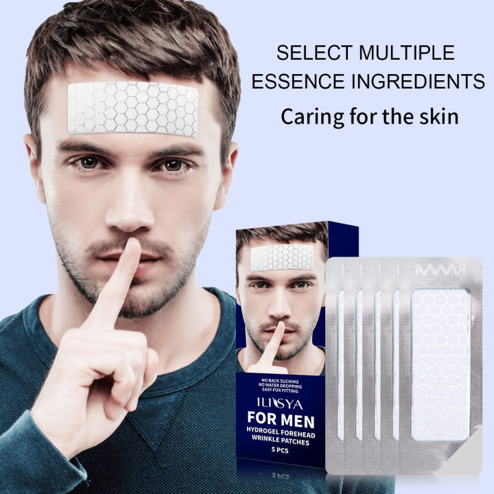 Ilisya%20Wrinkle%20Forehead%20Patches%20for%20Men%205%20Pcs%20with%20Aloe%20Collagen%20Forehead%20Wrinkles%20Treatment%20-%20Image%202