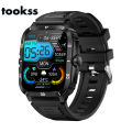 【FUPANG】Tookss KT71 Smart Blood Blood Oxygen Heart Rate Sleeping Monitoring Sports Watch 9.8FT/3 Meters Deep Fitness Watch With 1.96 Inch Screen For Smart Phones Tablet. 