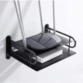 Metal Router Stand Router Storage  Box - Black. 