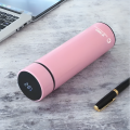 500ml Thermos Stainless steel tumbler insulated water bottle cute coffee thermos cup LED Touch Display Temperature Vacuum Flasks Drinkware smart hot water bottle travel bottle. 