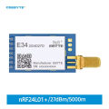 E34-2G4D27D/original nrf24l01 RF chip 2.4G wireless transceiver module with automatic frequency hopping and full dual channel high-power transparent transmission. 