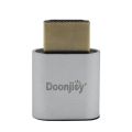 VGA HDMI Dummy Plug Virtual Display Emulator Adapter DDC Edid 1920x1080P.