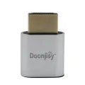 VGA HDMI Dummy Plug Virtual Display Emulator Adapter DDC Edid 1920x1080P. 