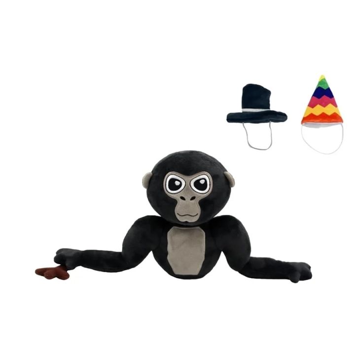 Newest Gorilla Tag Monke Plush Toy Dolls Cute Cartoon Animal Stuffed Soft Toy Birthday Christmas Gift For Children