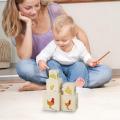 Life Cycle Toys Montessori Wooden Blocks Life Cycle Kit Toy Stacking Blocks Kids Figure Match Set Toy Stacking Block Sets.