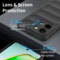 MobiCase S4 For Vivo Y28 / Vivo Y29 4G / Vivo T4X 5G Back Cover Phantom Shield Soft Silicone TPU Shockproof Liquid Silicone Airbag Phone Case Vivo Y28 4G / Vivo Y29 4G / Vivo T4X 5G Case VIVO Cover Phone Case Black.