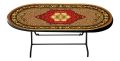 Sultan Table 4 Seat St/L - Sandalwood. 