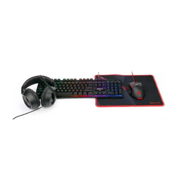 Redragon%20S137%20Wired%20Black%20Keyboard,%20Mouse,%20Headphone%20and%20Mouse%20Pad%20Combo%20-%20Image%203
