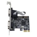 Pcie To Serial Ports RS232 Interface PCI-E PCI Express Card Adapter Industrial Control Computer Expansion Card.