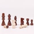 Sports Wood Wooden Chess 32 Pieses Chess Pieces Only No Board King Height Chess Wood Chessmen.
