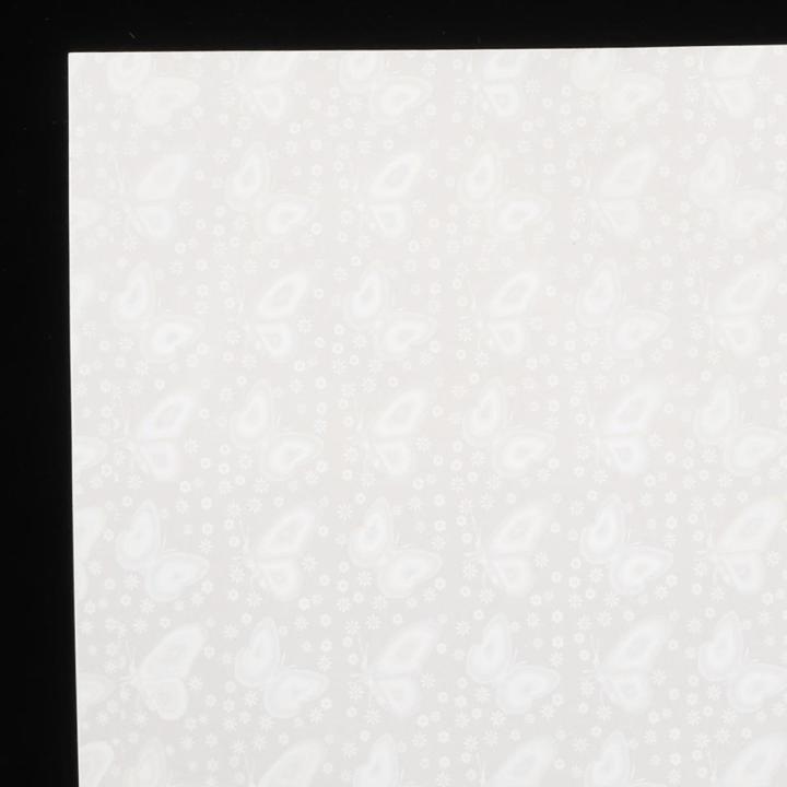 Cold Laminate Sheet, Holographic Laminate Sheets Bright Colors 50Pcs for Card