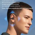 【Worldwide Delivery】 Tinzzi single ear earphones earbuds Sport headphones Noise Cancelling game headset charging case. 