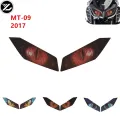 【VisioN Shop】2 For YAMAHA MT09 accessories headlight protection sticker headlights eye body. 
