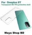 TPU Transparent Back Cover For OnePlus 8Pro.