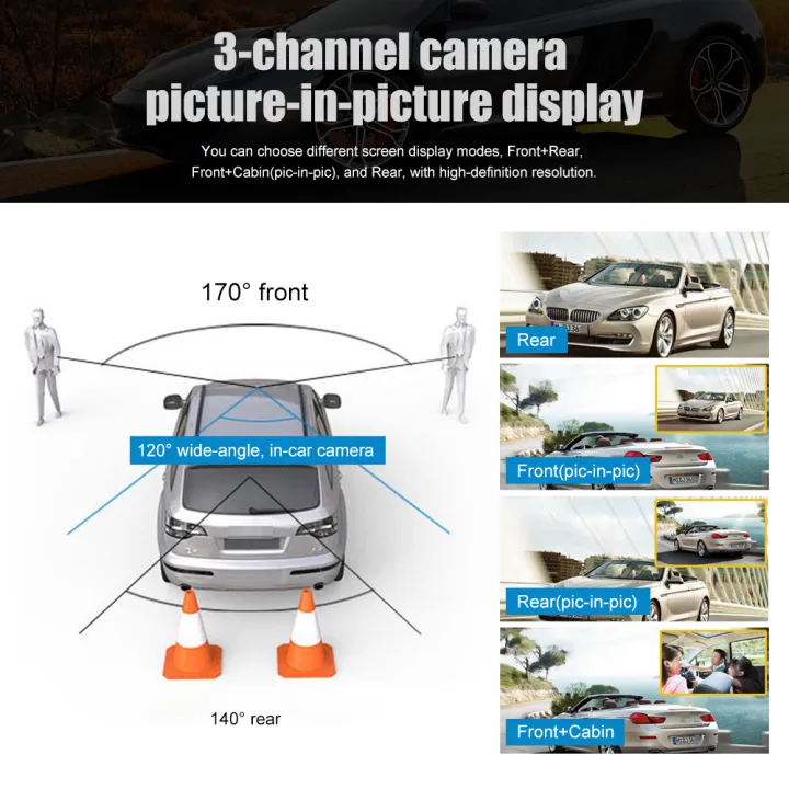 VSheng%201080P%20Dash%20Cam%203%20Channel%20Front%20Inside%20Rear%20Camera%20Recorder%204"%20Touch%20Screen%20Night%20Vision%20Loop%20Recording%20G-Sensor%20Parking%20Monitor%20-%20Image%208