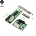 433 Mhz Superheterodyne RF Receiver and Transmitter Module 433Mhz Remote controls For Arduino uno Wireless module Diy Kits. 