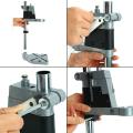 Drill Press Stand for Hand Drill,Adjustable Bench Clamp Drill Press Floor Stand Workbench Repair Tool for Drilling Collet Workshop Aluminum Base.