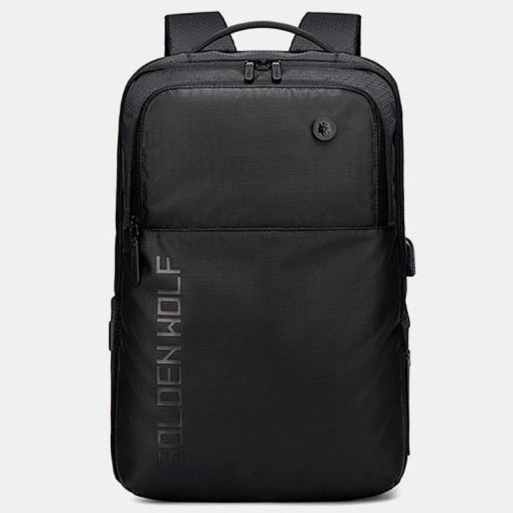 CLASSIC%20URBAN%20BACKPACK%20GOLDEN%20WOLF%20GB00399%20WITH%20USB%20PORT,%20THREE%20COMPARTMENTS,%20FOR%20LAPTOP%2015.6%20",%2020L%20-%20Image%202