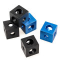 4pcs Openbuilds Three Way Block Cube Corner 3 Way Connector 20*2eisure time 0*20mm for 2020series V-Slot/C-Beam Aluminum Extrusions Profiles. 