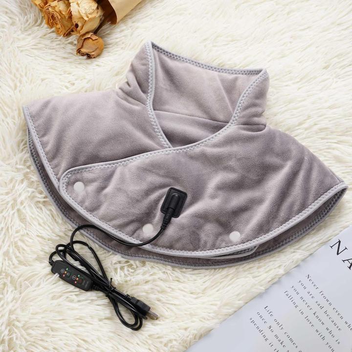 Neck Heating Pad Heated Neck Shoulder Wrap For Cramps Pain Relief And Relieve Fatigue Electric Thermal Compress Neck Brace