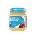 Gerber Natural for Baby Apple Custard - 113g. 