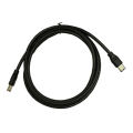 Black IEEE 1394 Firewire 400 to Firewire 400 Cable,6 Pin Male - 10 FT. 