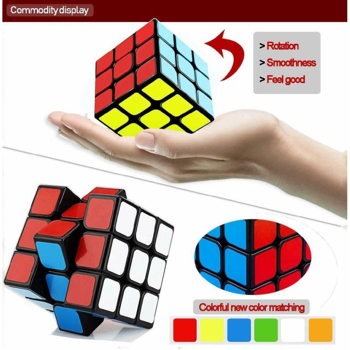 Qy%20Speed%20Cube%20Rubik'S%20Cube%203X3X3%20Puzzle%20Toy%20-%20Rubiks%20Cube%20-%20Image%208