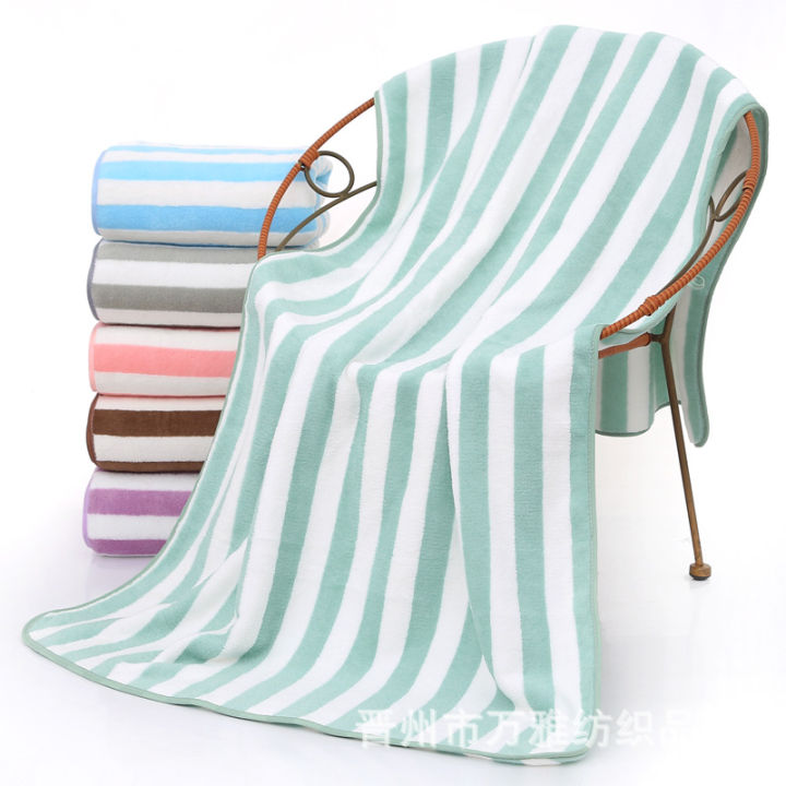 Coral Fleece Bath Towel Microfiber Bath Towel Soft Absorbent Lint-Free Quick-Drying Beach Towel for Boys and Girls Wholesale