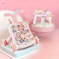 Baby Push Walkers Push Walking Toy Learning to Walk Practical Early Educational Push Toy for Boy Girls with Sound Musics Infant Musical Activity Center. 