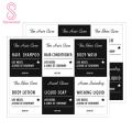 Dispenser Bottles Label Sticker Practical Hair Conditioner DIY Sticker. 