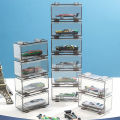 Hot Wheels Display Case Stackable Toy Car Storage, Organizer for Matchbox Hot Wheels 1/64 Scale Diecast Cars Display Case. 