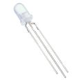 10Pcs- 3Pin Bi Color Supper Bright 3 Pin 5mm Dual Bi-Color LED Diode Lights Emitting Diodes LEDs Blinking Bulb For Electronics Science Project. 