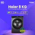Haier 8 KG Front Loading Washing Machine (HW80-BP12929S6) Free Installation 🚚 Free Delivery  💳 0% EMI Available, Official Warranty by Haier. 