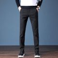 High Quality Pants Men Fashion Casual Pants Men Straight Business Suit Trousers brand Mens Pants Size 38. 