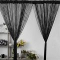 Festival Home Decor Room Divider Net Window Curtains Wedding Party Decoration Screen Panel String Curtain Hanging Beaded Curtains Door Fly Screen.