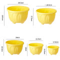 Pot Eco-friendly Office Plastic Flower er Pot. 