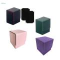 Trading Card Deck Box Closure with Card Divider Collectible Container.