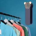 Foldable Hanger Holder Hanger Holder Rack Two Layers Waterproof Sturdy Expandable Clothes Hanger Storage Rack for RV Home Dorm Hotel Balcony. 