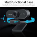 【Shop Now and Save】 USB HD 1080P/2K Computer Web Camera Plug and Play with Microphone Computer Camera Autofocus PC Webcam for PC Desktop.