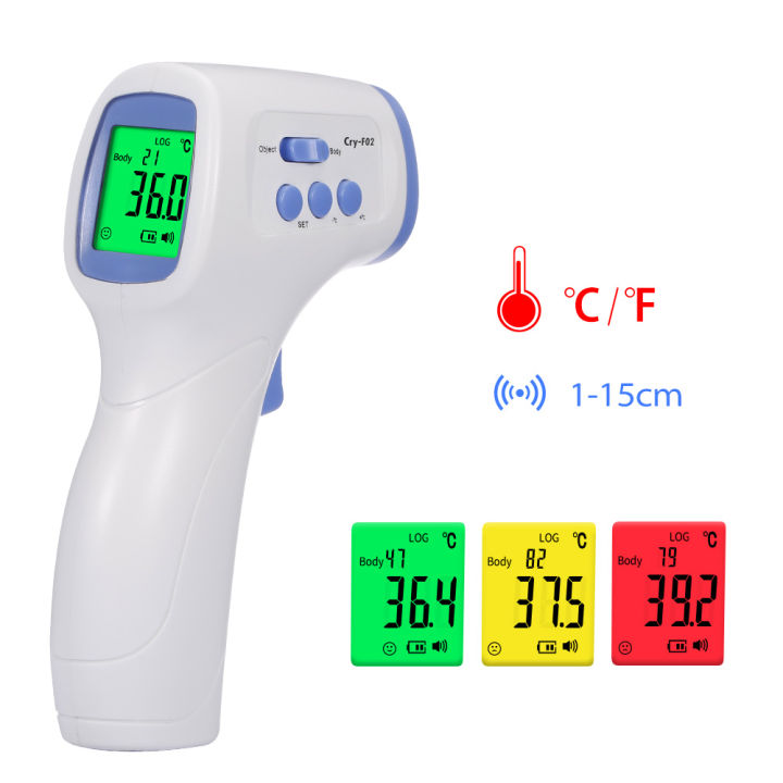 KOGEEK Digital Infrared Ther-mo-meter Temperature Gauge for Baby Adul-t Object Non Contact Temperature Measurement Device 4 Setting Modes 99 Memories °C and °F Switchable